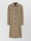 Miu Miu Reversible Trench Coat Featuring Back Vent In Neutral