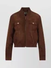 Miu Miu Washed Gabardine Blouson Jacket
