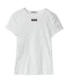 Miu Miu T-shirt And Polo Shirt In White