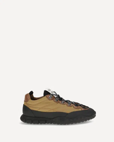 Miu Miu Ripstop Sneakers In Beige