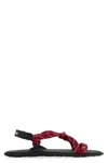 Miu Miu Nastro Cross Rope Grip-strap Sandals