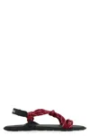 Miu Miu Nastro Cross Rope Grip-strap Sandals