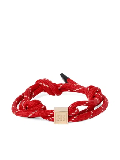 Miu Miu Rope Bracelet