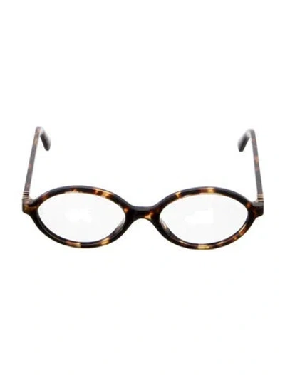 Pre-owned Miu Miu Round Eyeglasses In Multi