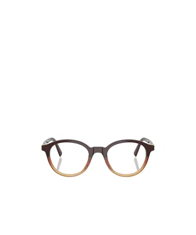 Miu Miu Round Flat Mirror In Black