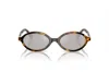 Miu Miu Regard Round-frame Tortoiseshell Acetate Glasses In Brown