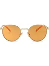 Miu Miu 0mu 55zs Sunglasses In Gold