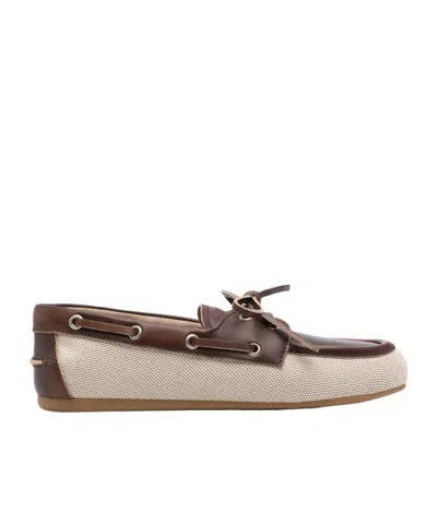 MIU MIU MIU MIU LOGO-EMBOSSED LOAFERS