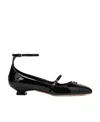 Miu Miu Round Head Low-heeled Shoes