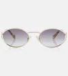 Miu Miu Round Sunglasses In 0