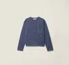 Miu Miu Jersey In Blue
