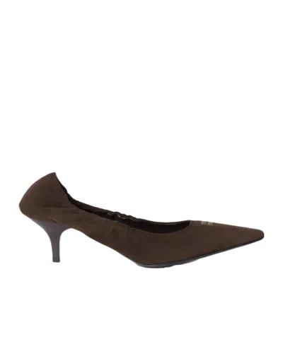 MIU MIU MIU MIU RUCHED SLIP-ON PUMPS