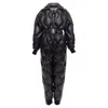 Miu Miu Quilted Padded Jumpsuit In Black