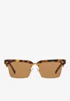 Miu Miu Runway Sunglasses In Brown