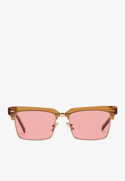 MIU MIU RUNWAY SQUARE SUNGLASSES