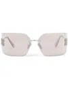 Miu Miu Runway Sunglasses In 银色