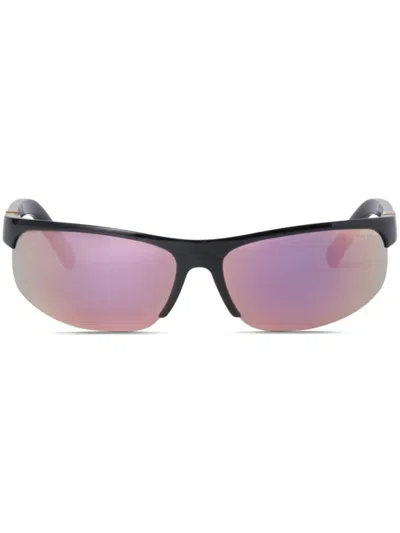 Miu Miu Runway Sunglasses In Black