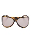 Miu Miu Runway Sunglasses In Brown