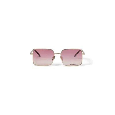 Miu Miu Runway Sunglasses In Peony Bio Gradient Lenses