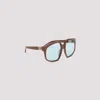 Miu Miu Womens Brown Mu A07s Irregular-frame Acetate Sunglasses In Brown
