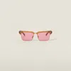 Miu Miu 0mu 10zs Sunglasses In Red Lenses