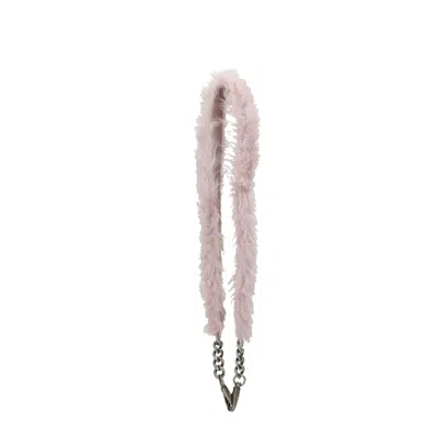 Miu Miu Pink Women's Fur Tracolle