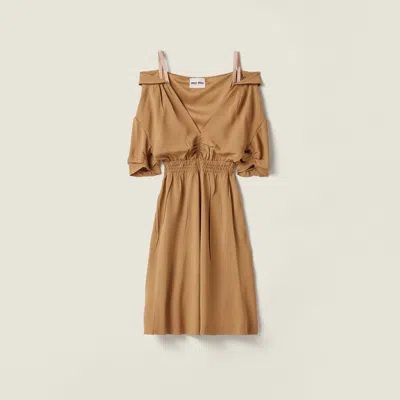MIU MIU SABLÉ DRESS