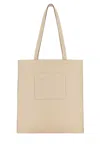 Miu Miu Adjustable Strap Leather Shopping Bag In Lino