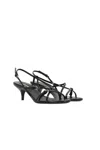 Miu Miu Miumiu Women Patent Leather Sandals With Buckles
