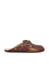 Miu Miu Suede Tassel Mocassin Mules