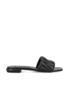 Miu Miu Iu Matelasse Slide In Black