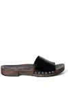 Miu Miu Sandals In Black