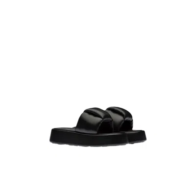 Miu Miu Sandals In Black
