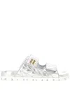 Miu Miu Sandals In Silver
