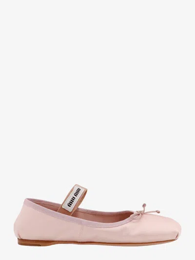 Miu Miu Satin Ballerinas