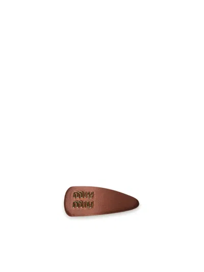 Miu Miu Satin Buckle