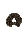 Miu Miu Satin Scrunchie In Black
