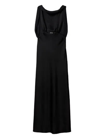 Miu Miu Satin Maxi Dress
