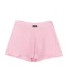 Miu Miu Logo Short In Pink