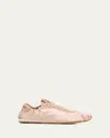 Miu Miu Plume Satin Low Top Sneaker In Multi