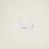 Miu Miu Seamless Bra In White