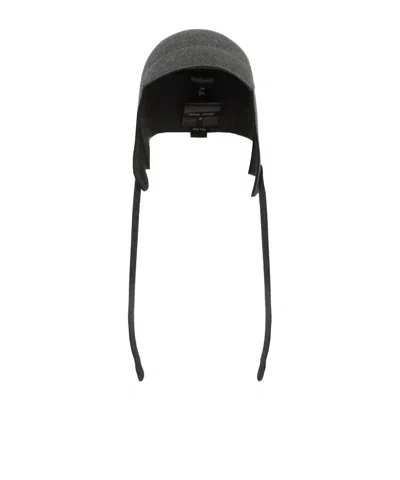 Miu Miu Self-tie Hat In Black