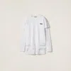 Miu Miu Set Of Three Jersey T-shirts In White