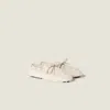 Miu Miu Shearing Loafers In Animal Print