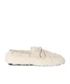 Miu Miu Shearing Loafers In White