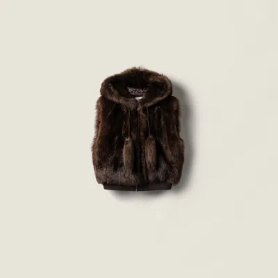 Miu Miu Shearling Vest