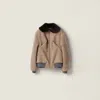 Miu Miu Shetland Wool Blouson Jacket