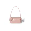 Miu Miu Shiny Leather Pouch In Pattern