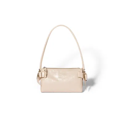 Miu Miu Shiny Leather Pouch In Pattern