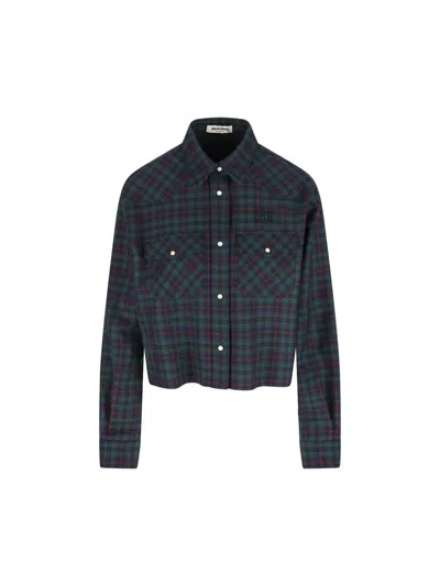 Miu Miu Shirts In Green